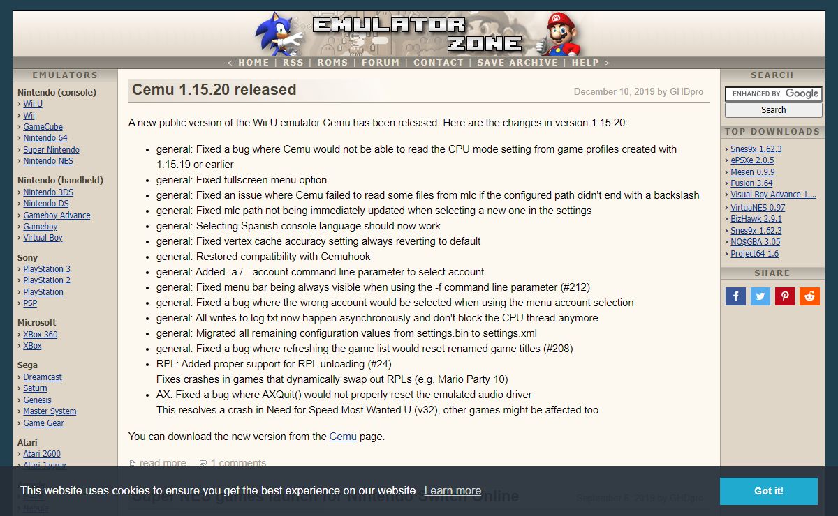 The Emulator Zone - Your Source for Emulation!