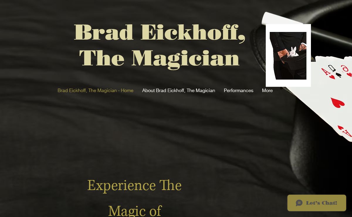 Brad Eickhoff, The Magician - Magician, Cincinnati, Ohio