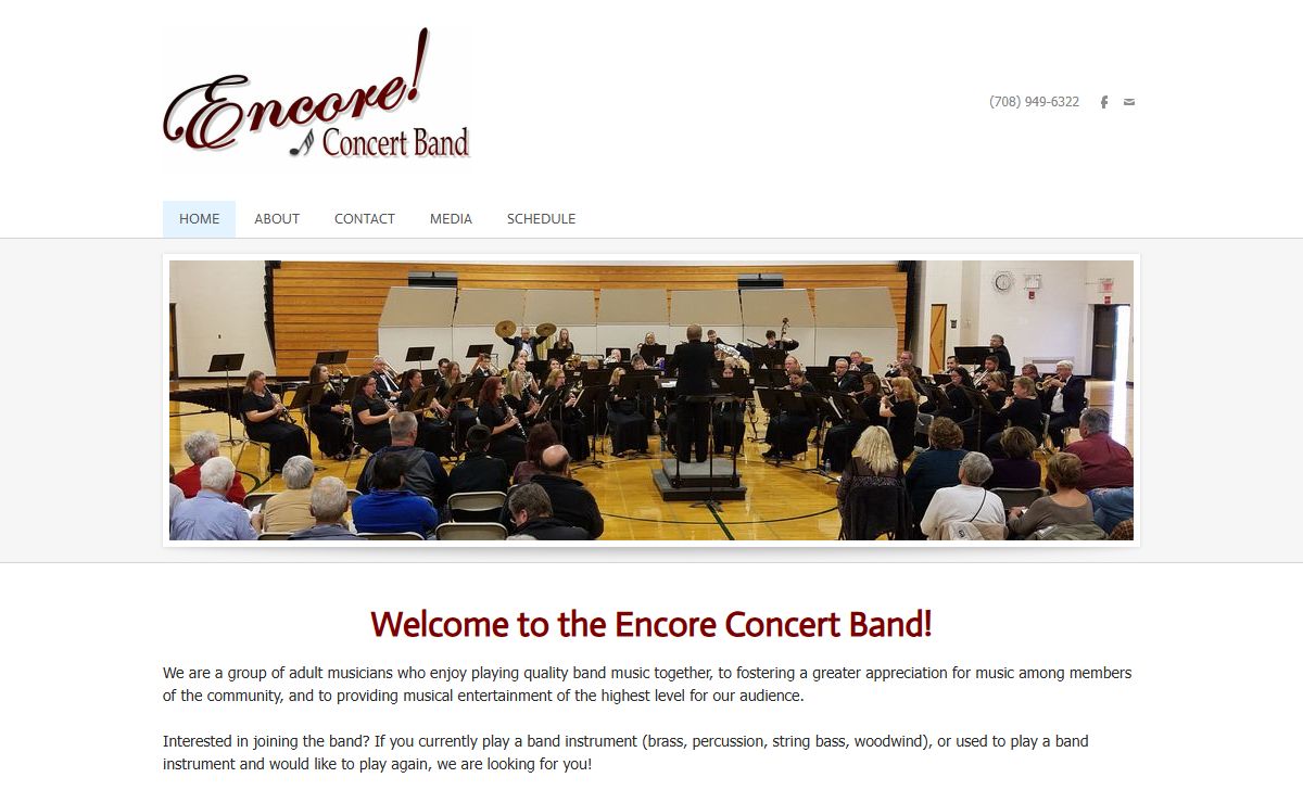 Encore Concert Band - Home