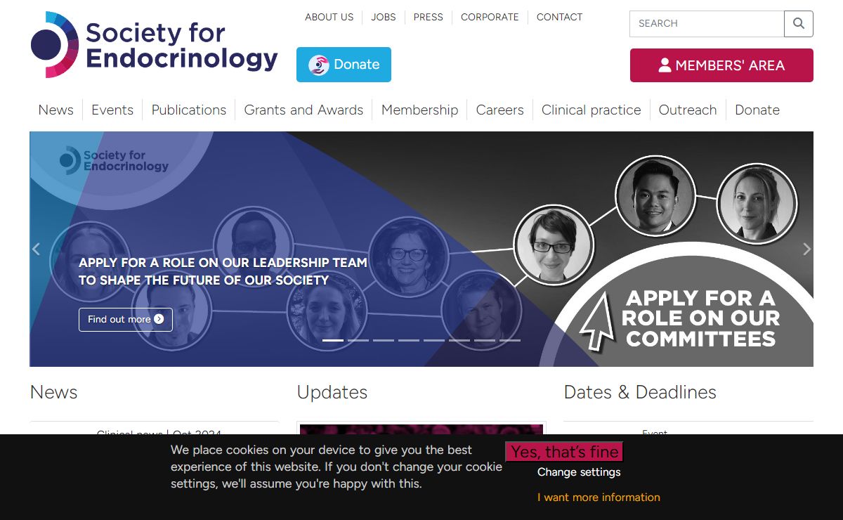 Society for Endocrinology | A world-leading authority on hormones