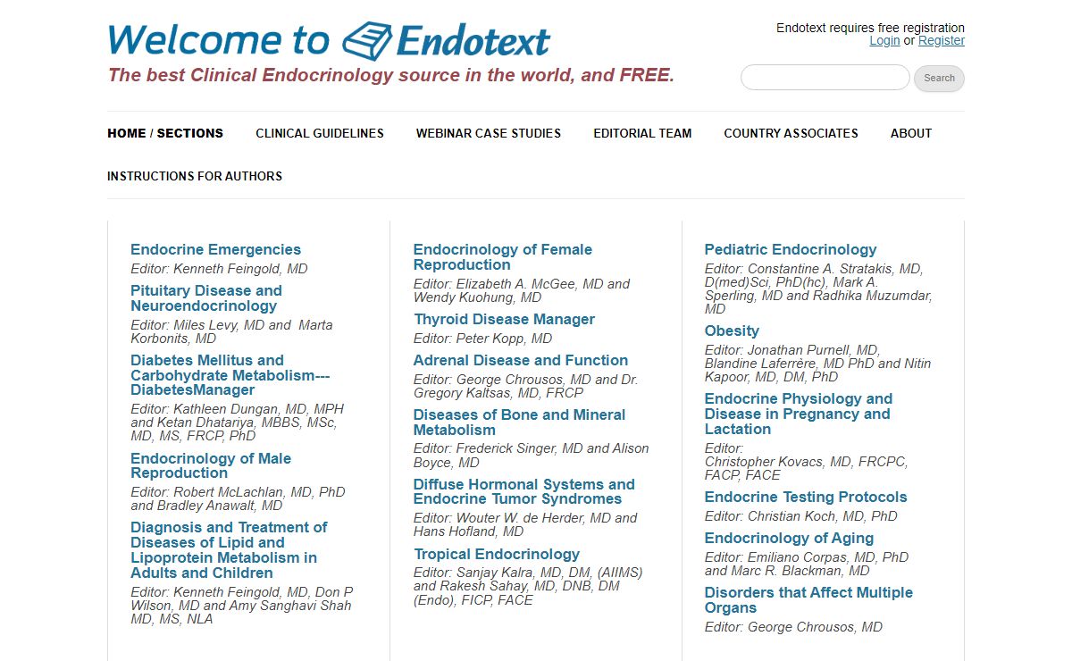 The best Clinical Endocrinology source in the world. - Endotext