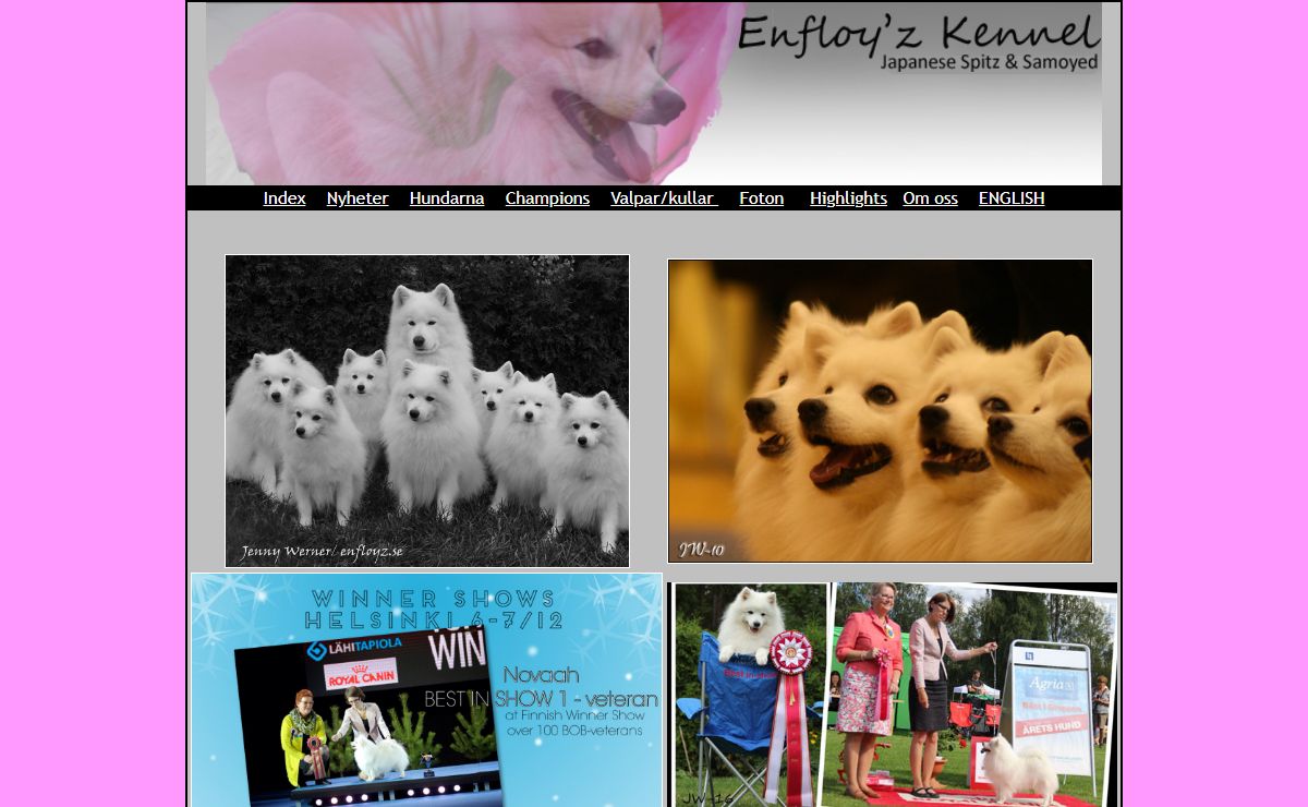 E N F L O Y ' Z KENNEL - index