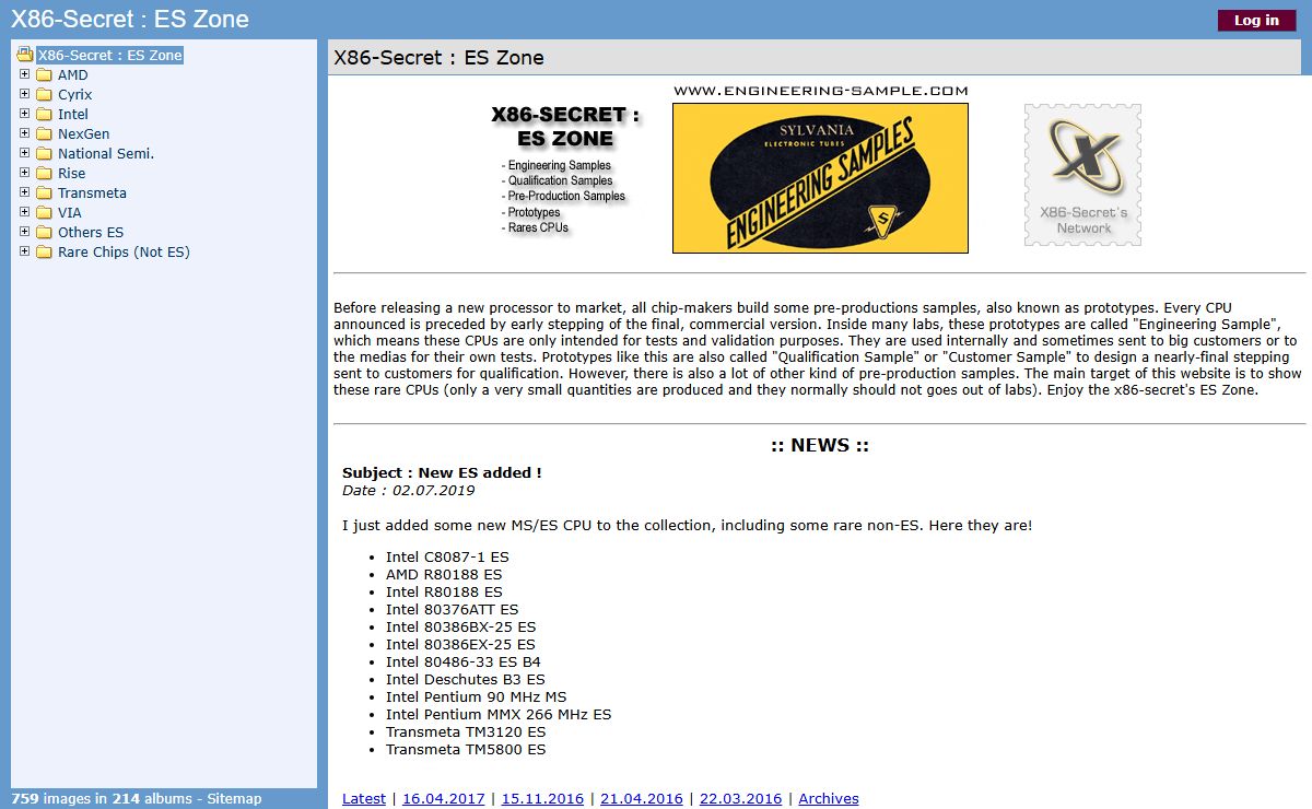 X86-Secret : ES Zone