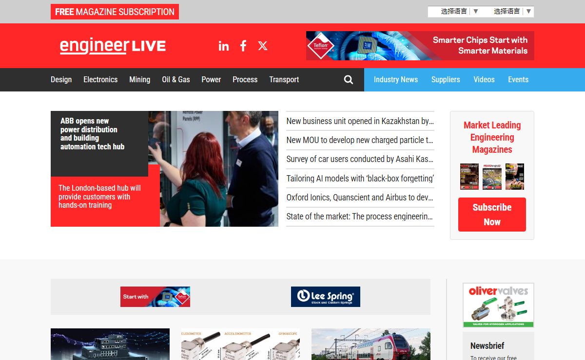 Engineering News & Opinion | Engineer Live