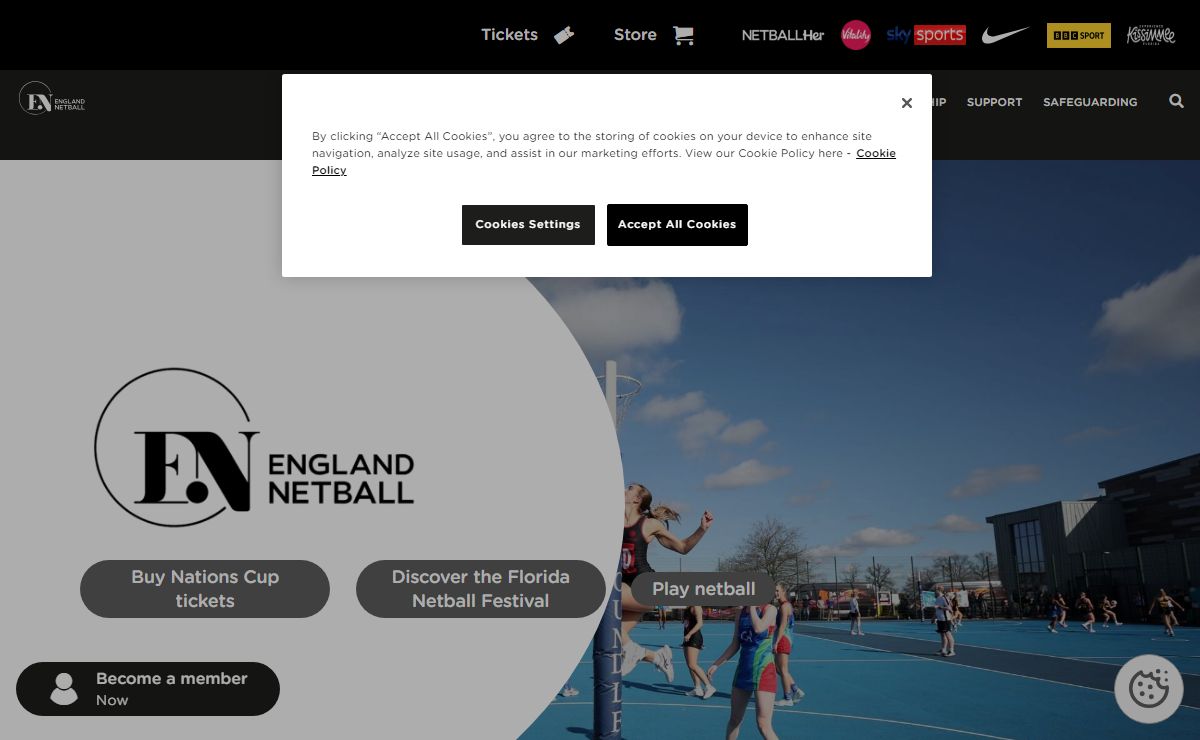 England Netball | Home