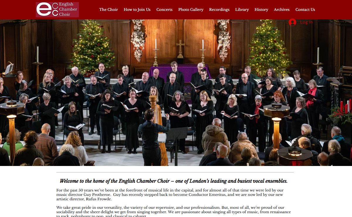 Home | englishchamberchoir