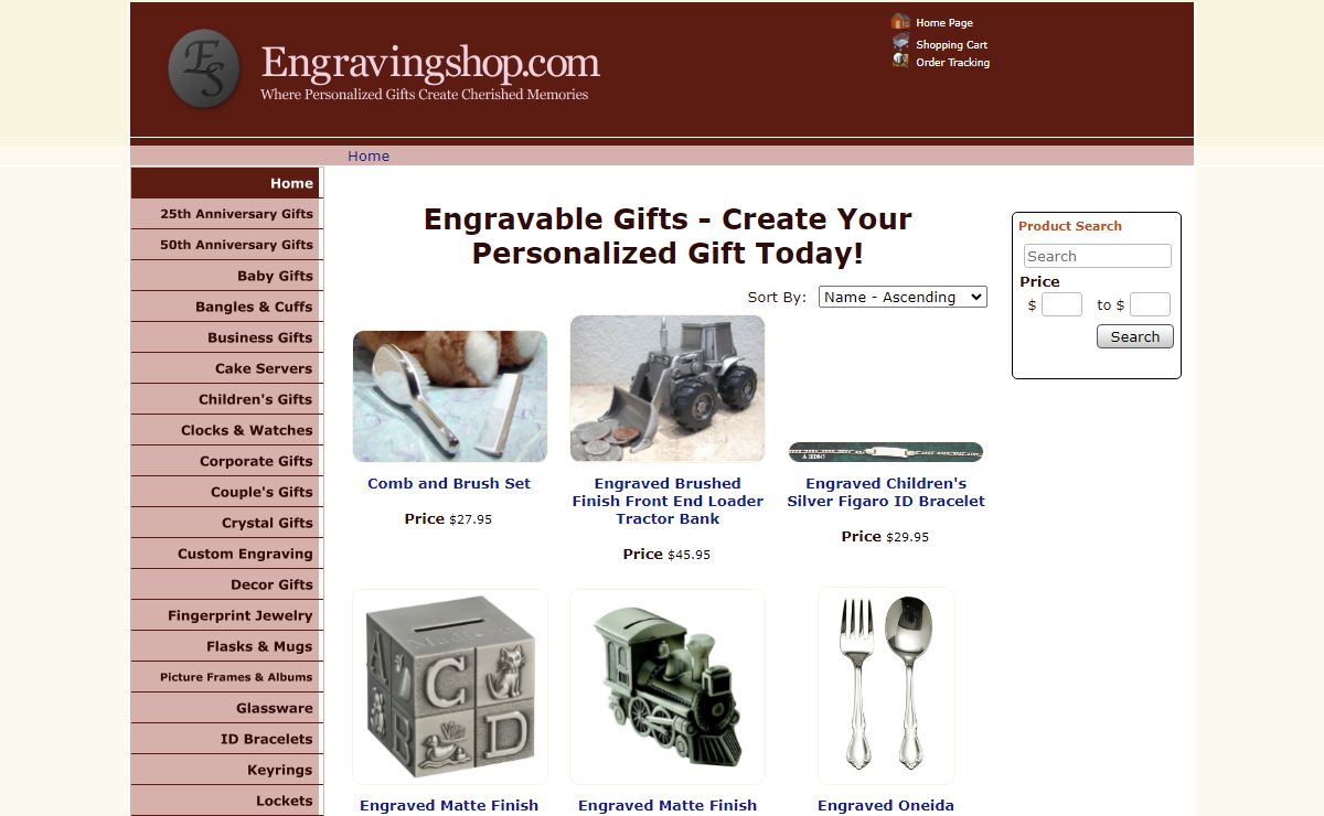 Engravable Gifts - Online Engraving Service | EngravingShop.com