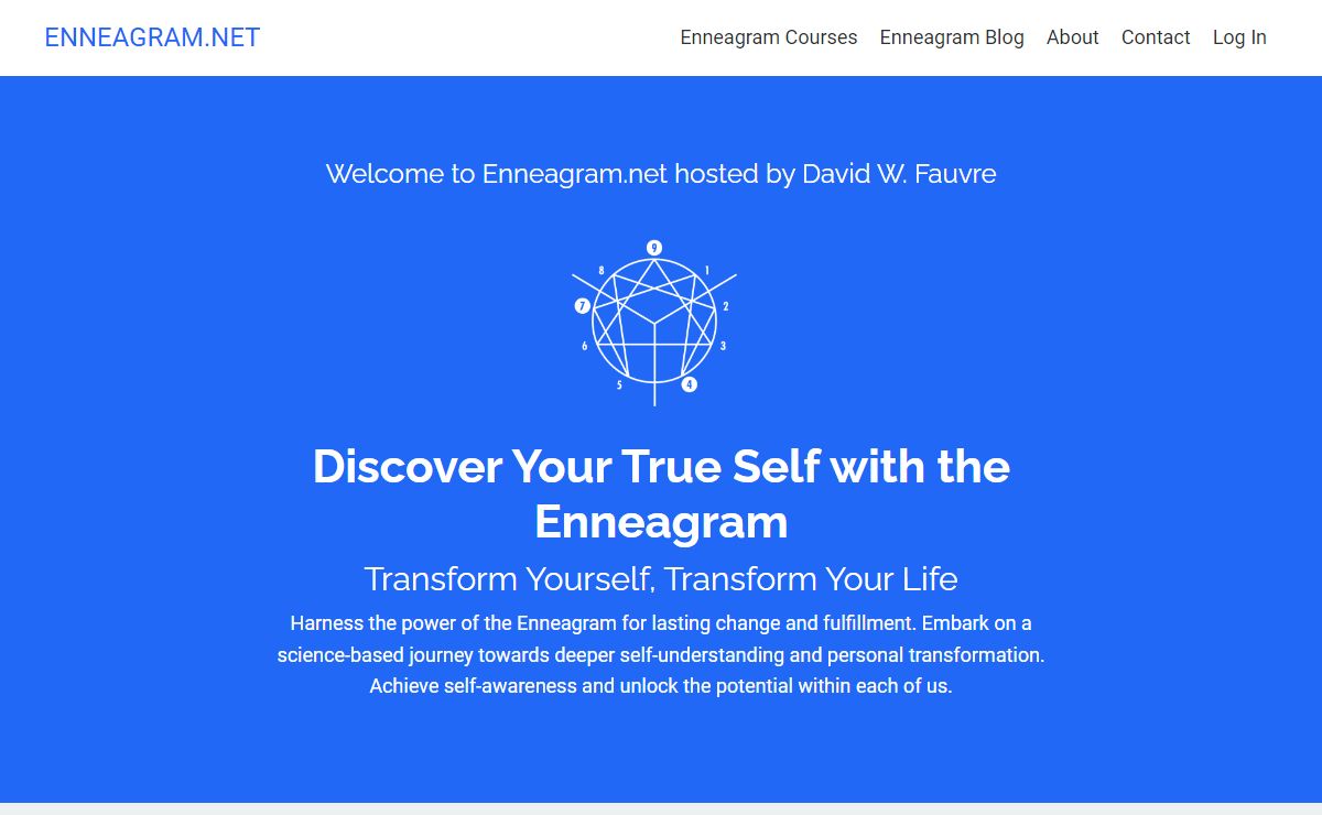 Enneagram Explorations with David Fauvre