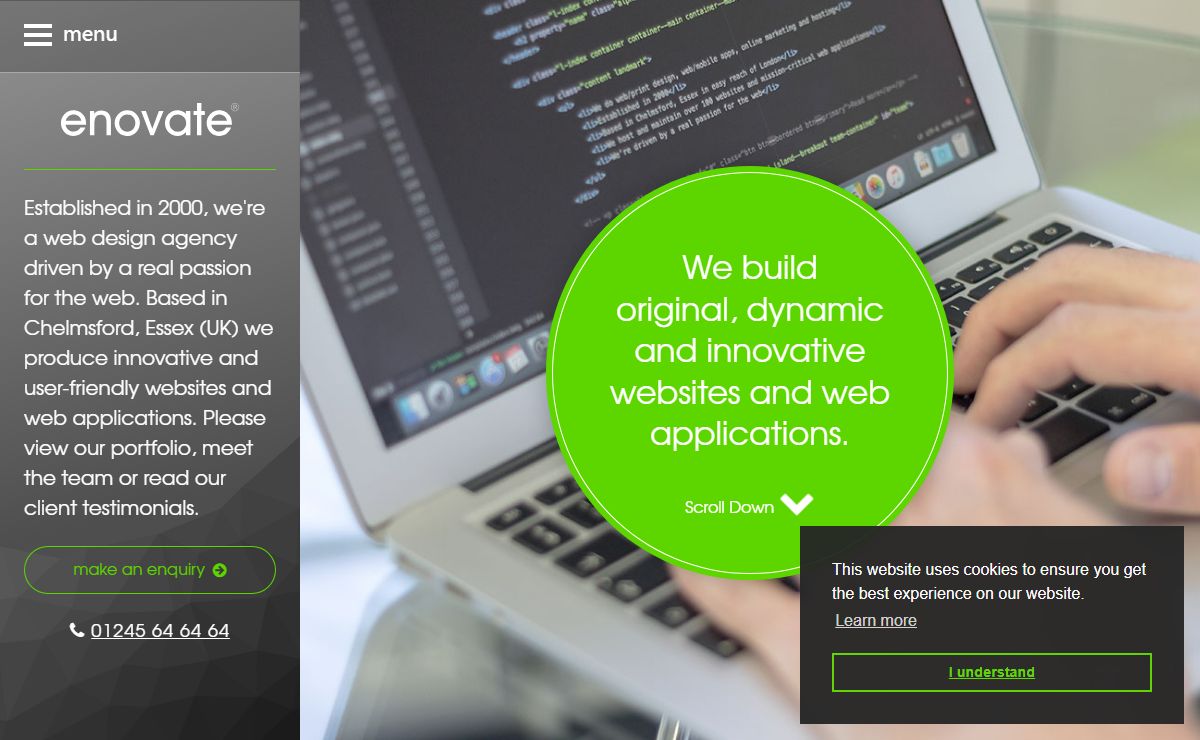Enovate | Web Design Essex | Professional Website Design Agency