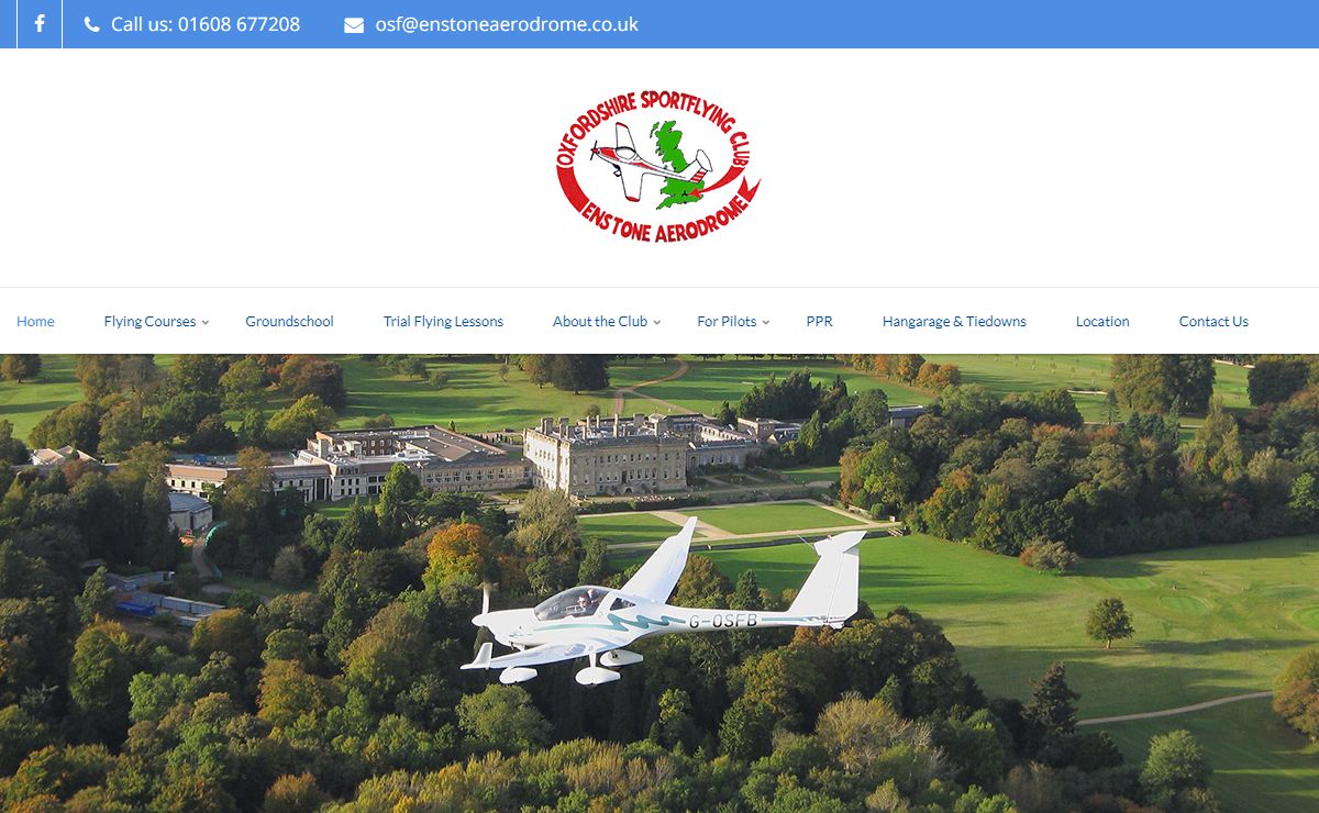 Learn to Fly Motor Gliders - Take Flying Lessons with Oxfordshire Sport Flying