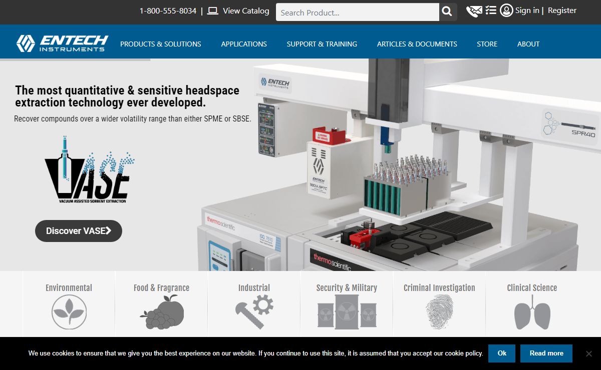 World Leaders in Volatile & Semi-Volatile Organic Compound Analysis through Whole Air Monitoring, Canister Sampling, Thermal Desorption, and Headspace Analysis.