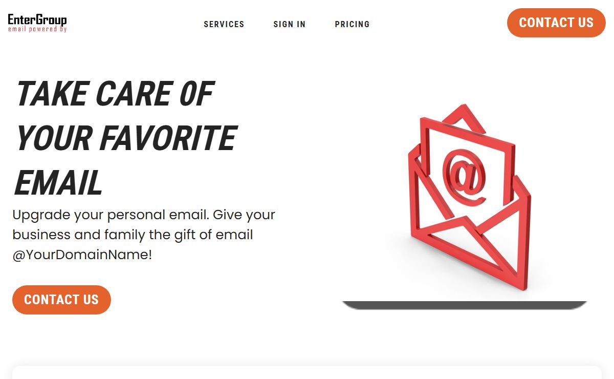 EnterGroup Email at Your-Own-Domain - EnterGroup Cloud Email Hosting | You at Your Domain