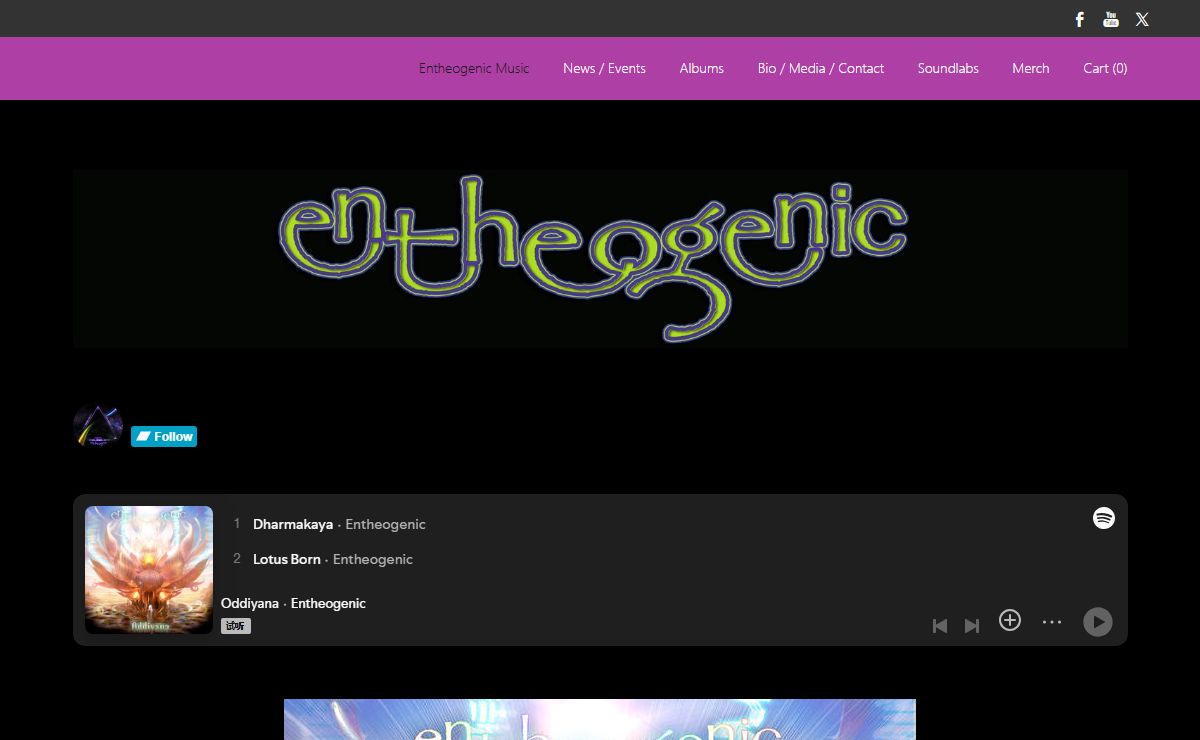 Entheogenic music