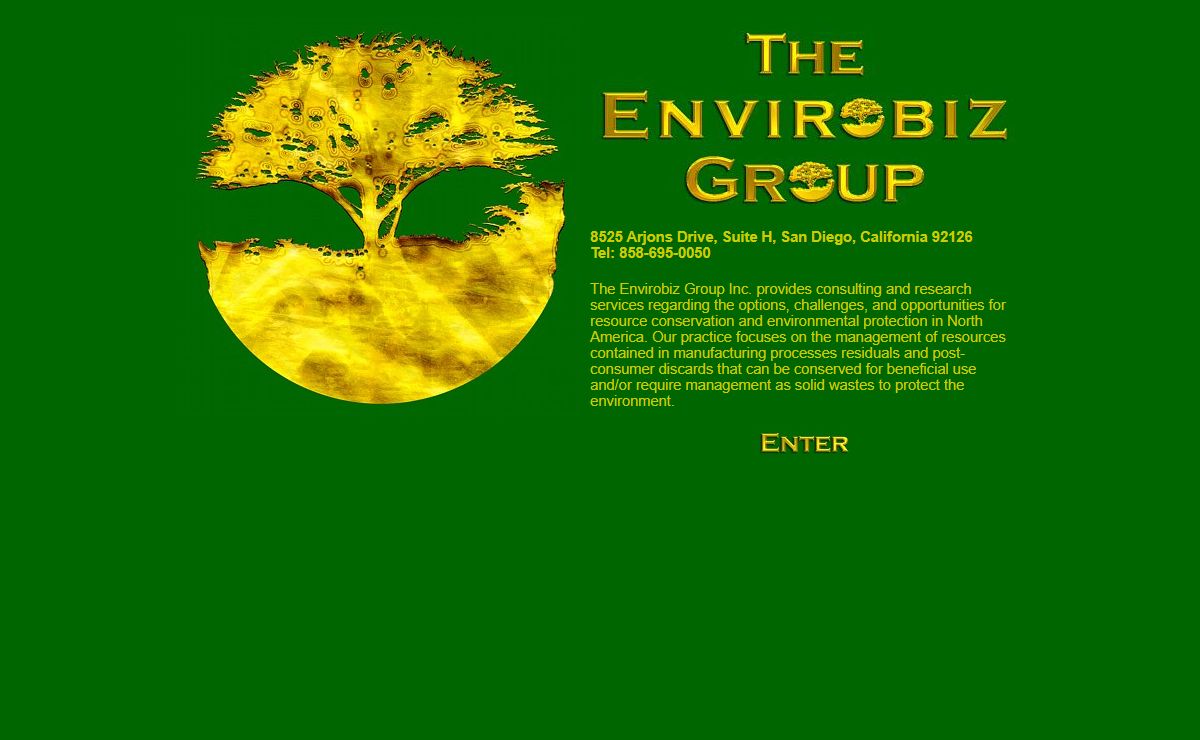 Envirobiz Group, Inc. - Welcome!