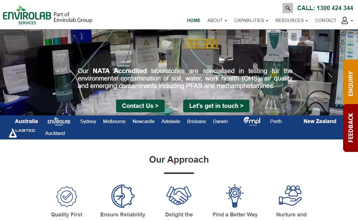 Environmental Testing | NATA Accredited Laboratories