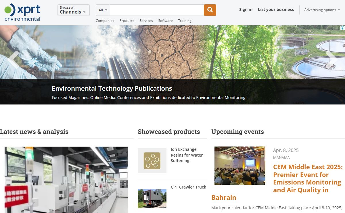 Environmental XPRT - The Environmental Industry Online