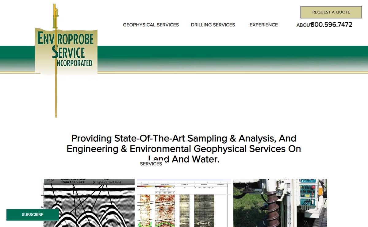 Geophysical Investigations | United States | Enviroprobe Service, Inc.