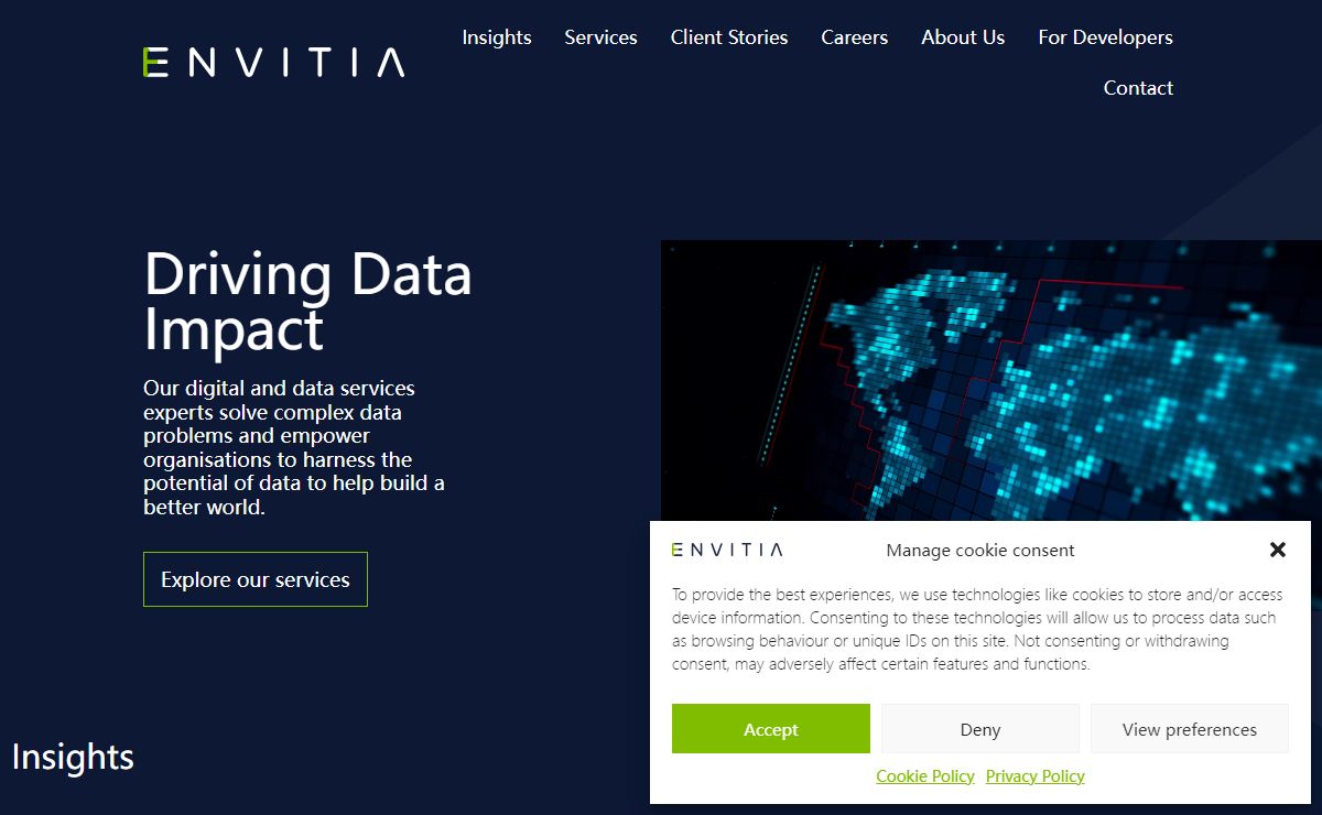 Digital & data services experts solving complex data problems for clients
