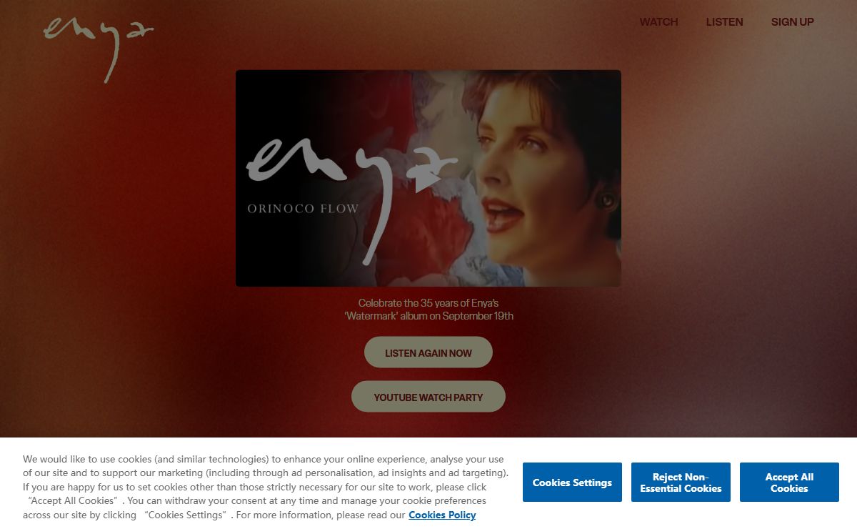 35 years of Watermark - Enya