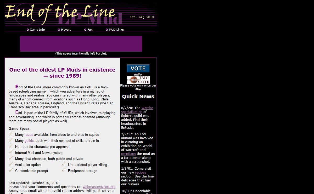 End of the Line LP Mud