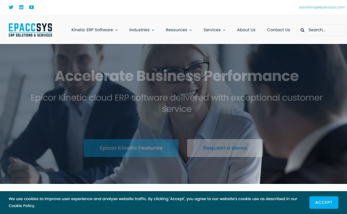 Epaccsys Home - Epaccsys Epicor Kinetic ERP Software Specialists