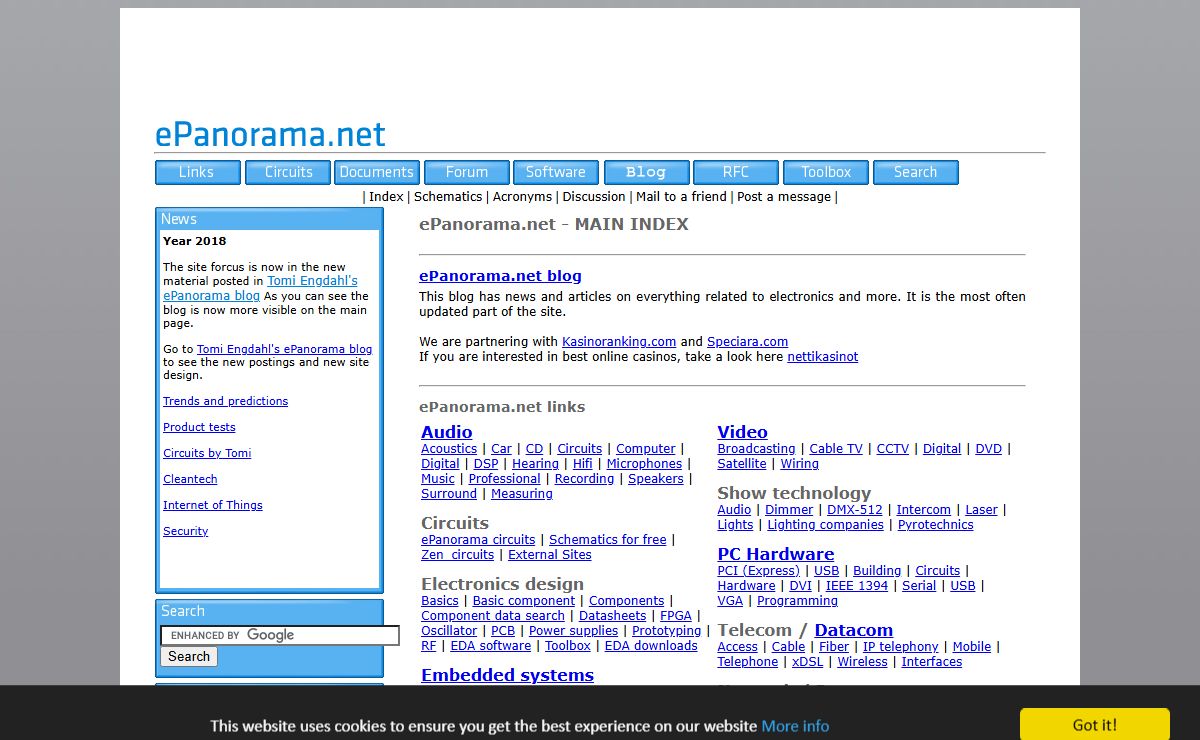 ePanorama.net | Audio | Video | Circuits | Electronics Design