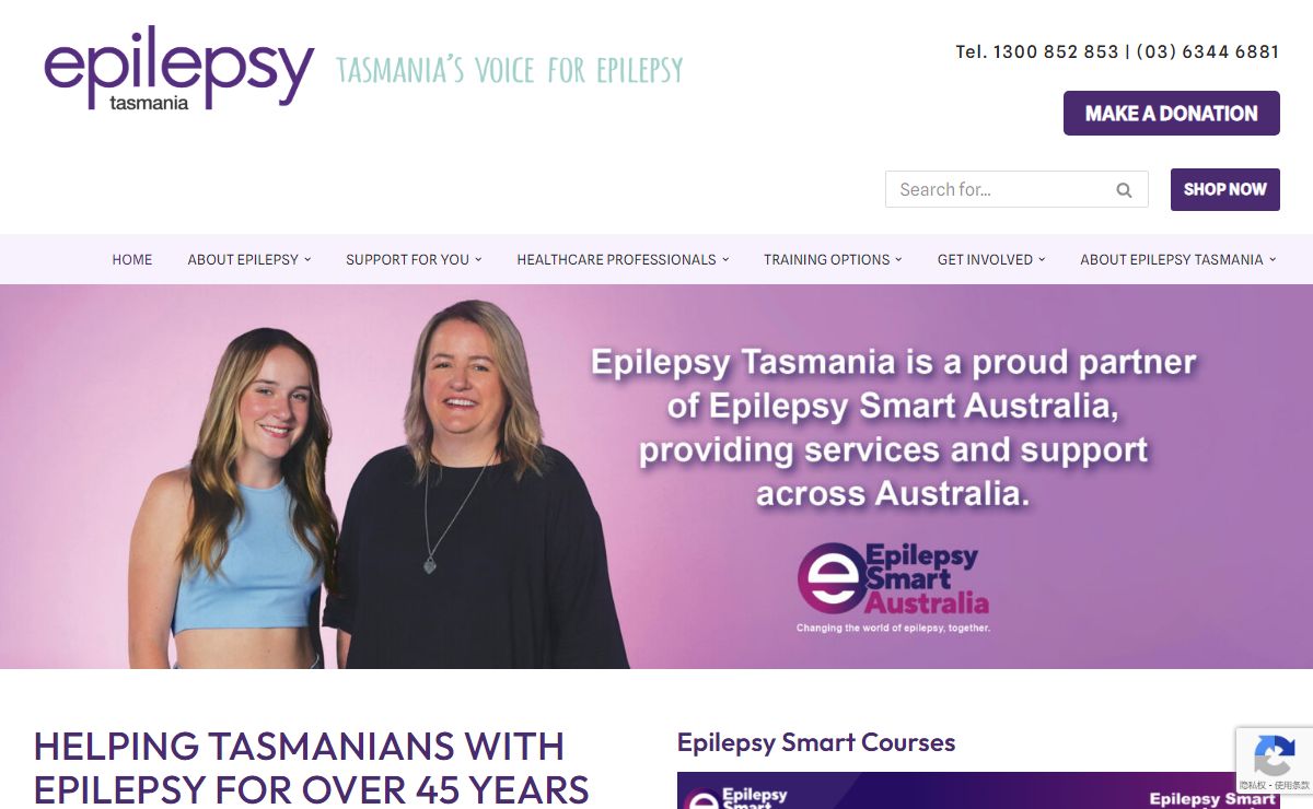 Epilepsy Tasmania Australia
