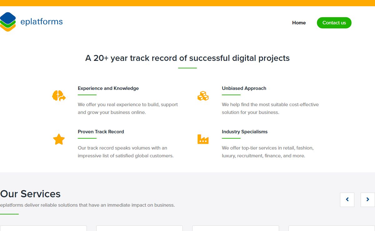 eplatforms Sussex E-Commerce Development Agency