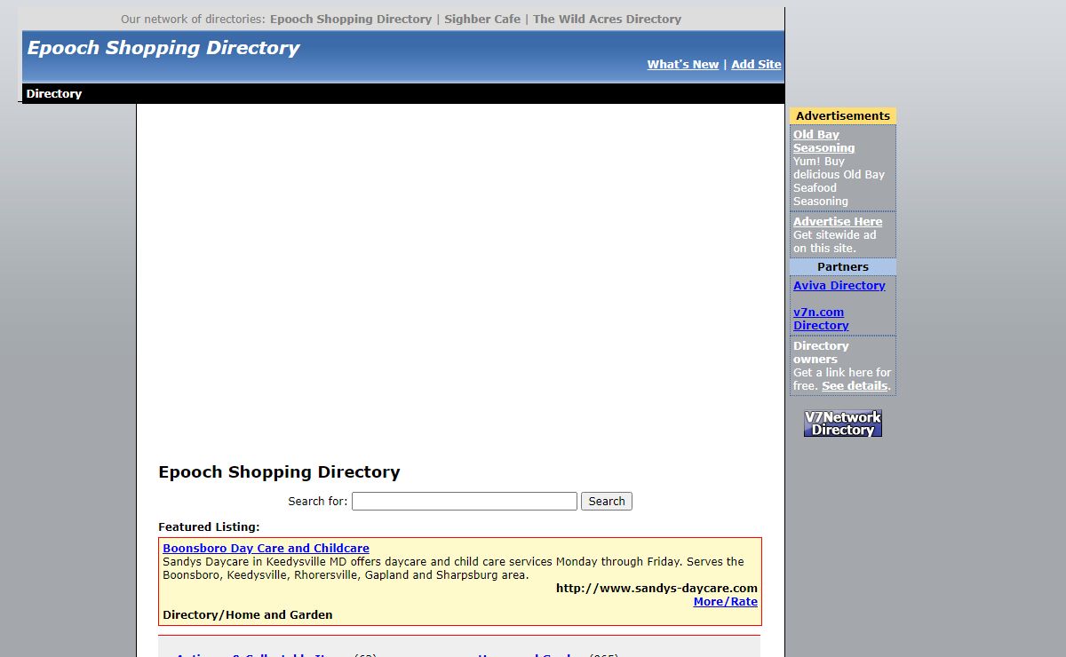 Epooch Shopping Directory - Free Directory Of Websites