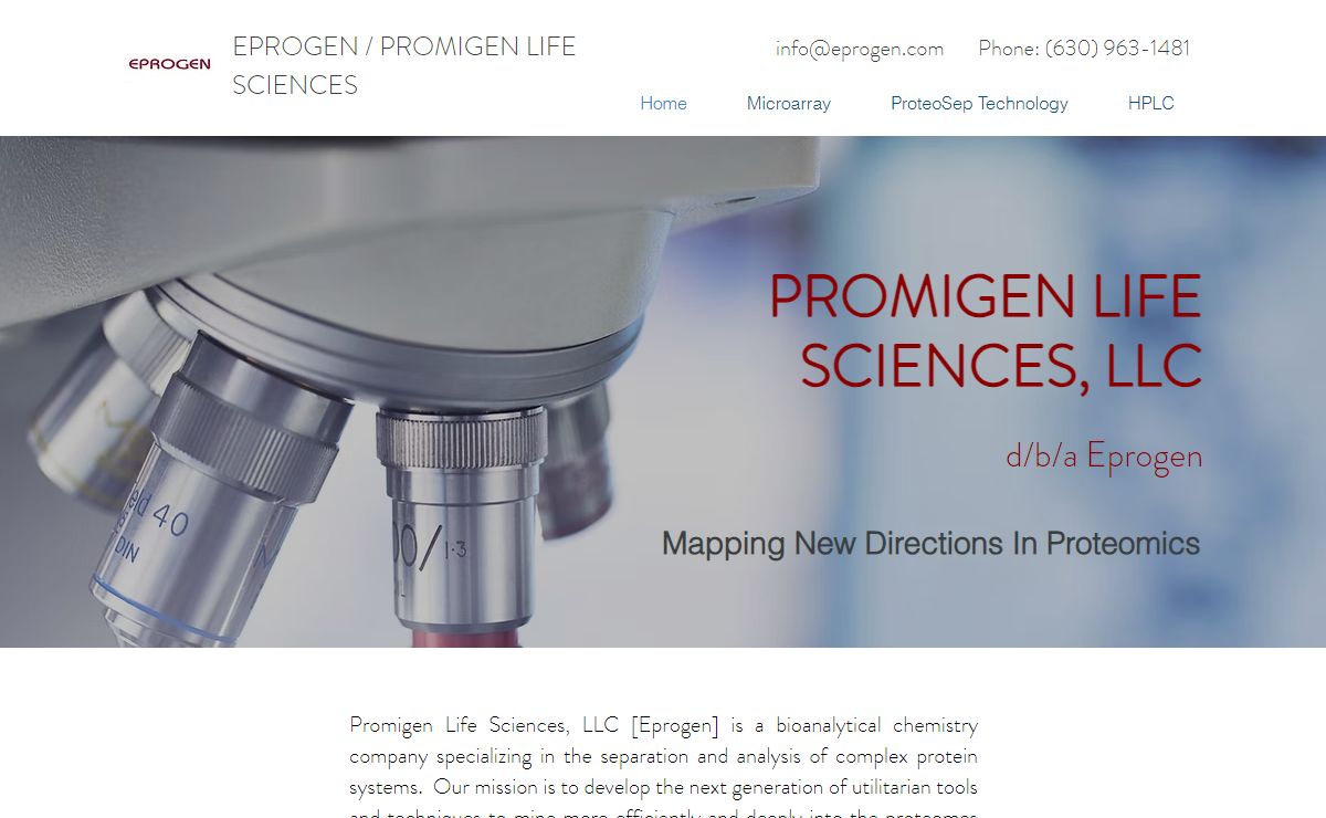 Eprogen / Promigen Life Sciences
