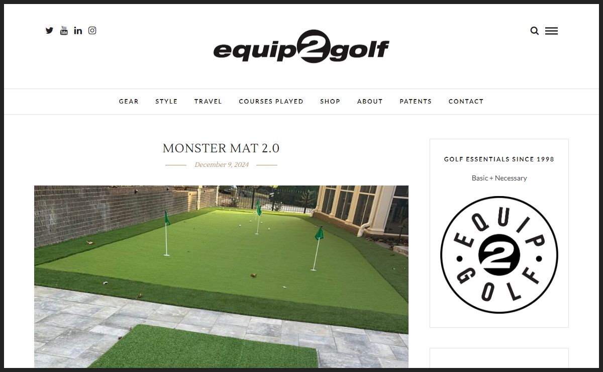 Equip2Golf – GOLF ESSENTIALS SINCE 1998