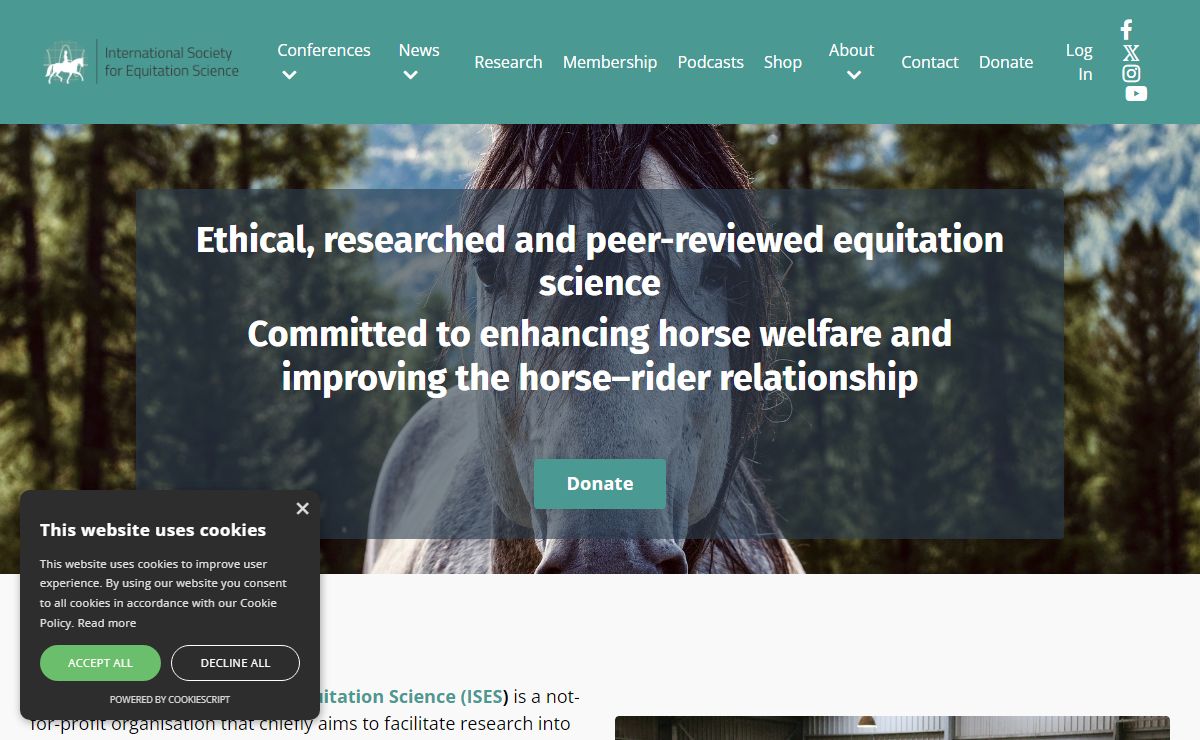 International Society for Equitation Science