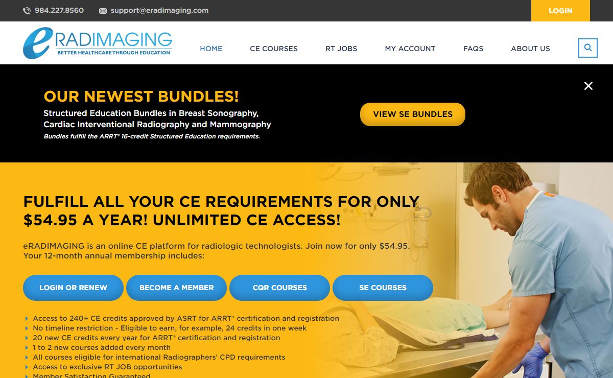 Rad Tech CE, ASRT, ARRT® CE, Category A Credits | Radiology Continuing Education