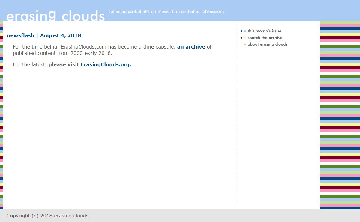 erasing clouds