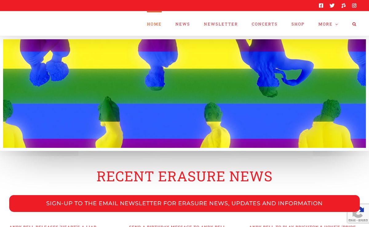 ERASURE | Official