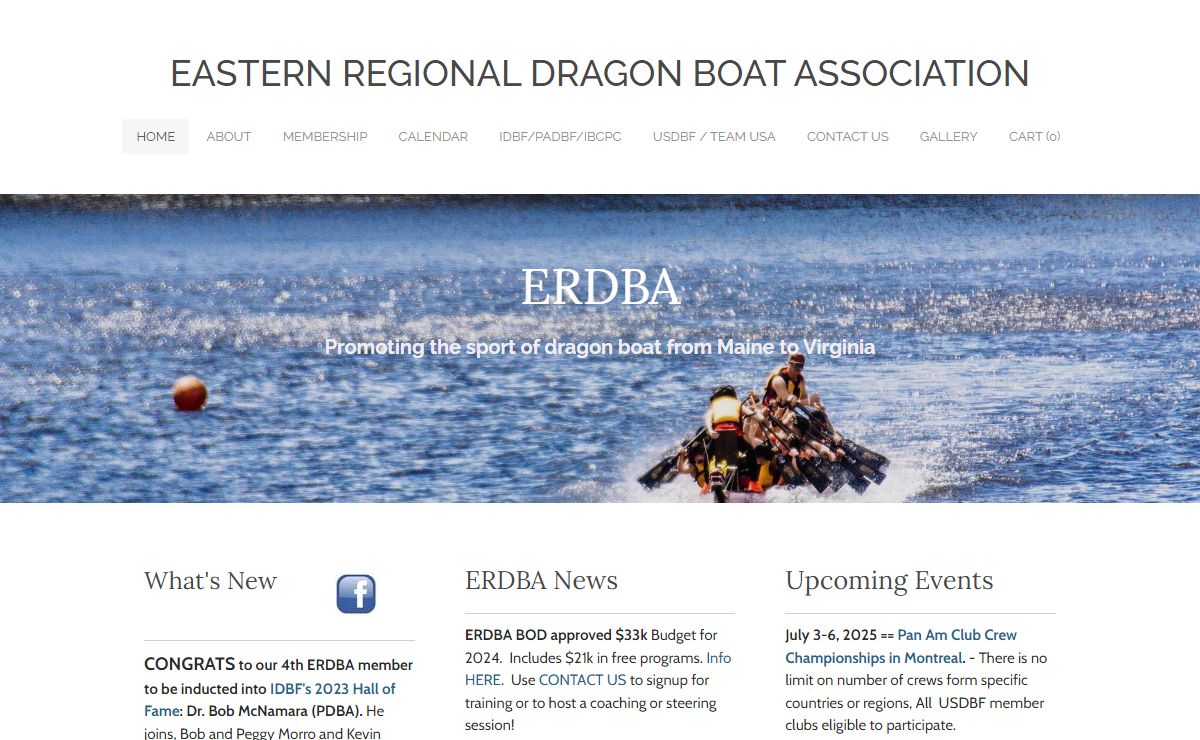Eastern Regional Dragon Boat Association - Home