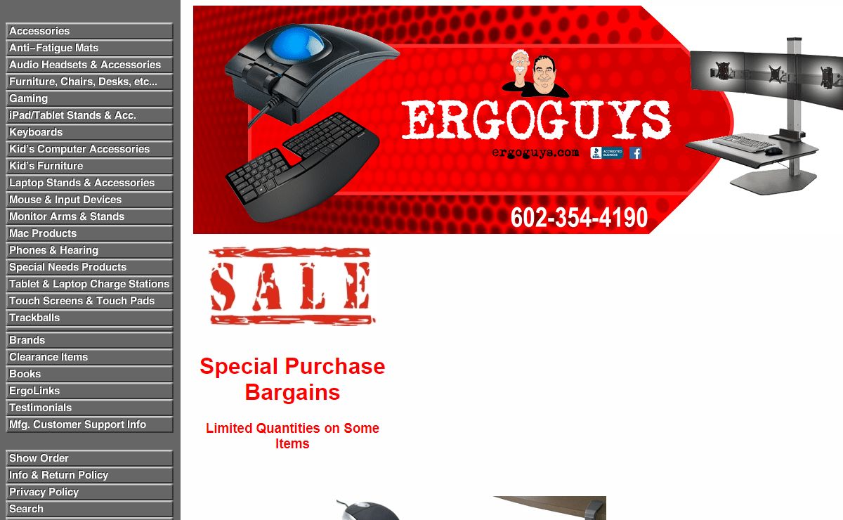 Ergoguys Ergonomic & Assisted Living Computer Products