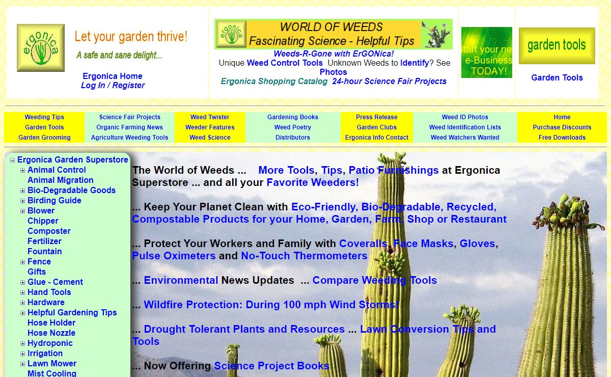 Ergonica World of Weeds and Wilderness | Weed Control| Weed Science | Garden Tools - Horticulture | Weed Twister | Garden Tools - Lawn and Garden | Classroom Supplies