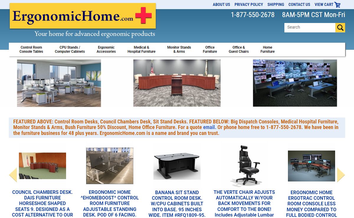 Office Furniture | Courtroom Furniture | Control Room Desks | Houston TX