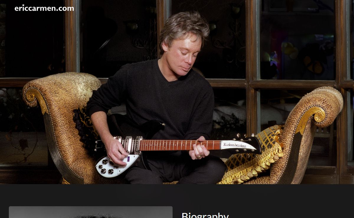 Welcome to EricCarmen.com