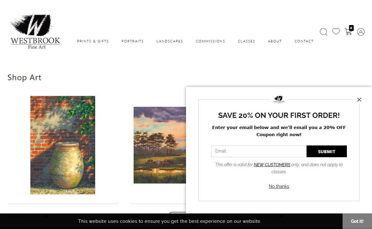 Shop Art | Eric Westbrook Art