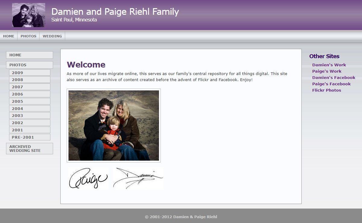 Damien & Paige Riehl, Saint Paul, Minnesota