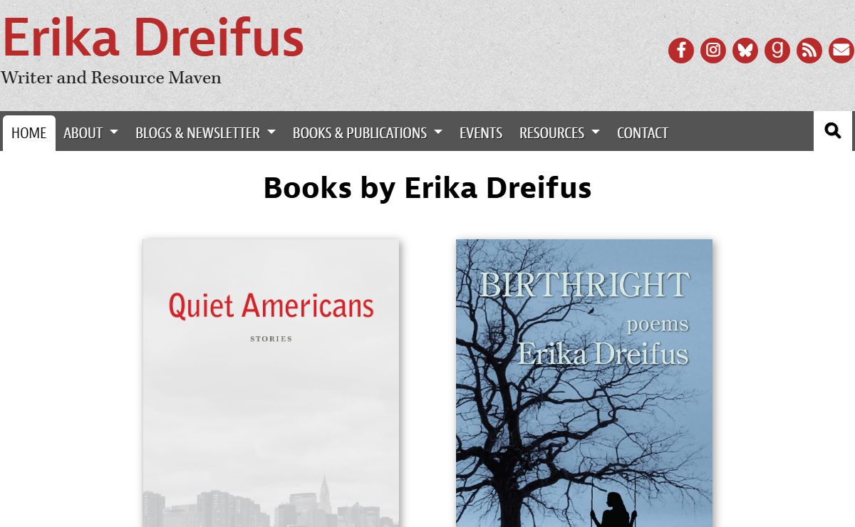 Home - Erika Dreifus