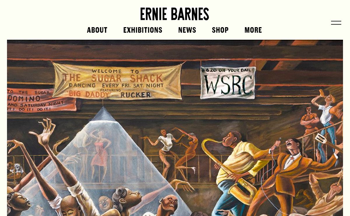 Artist Ernie Barnes Official Website