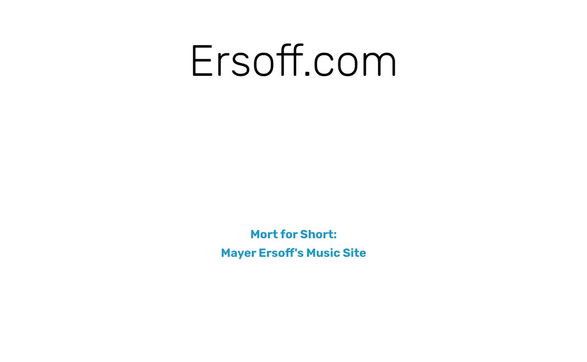 Ersoff.com