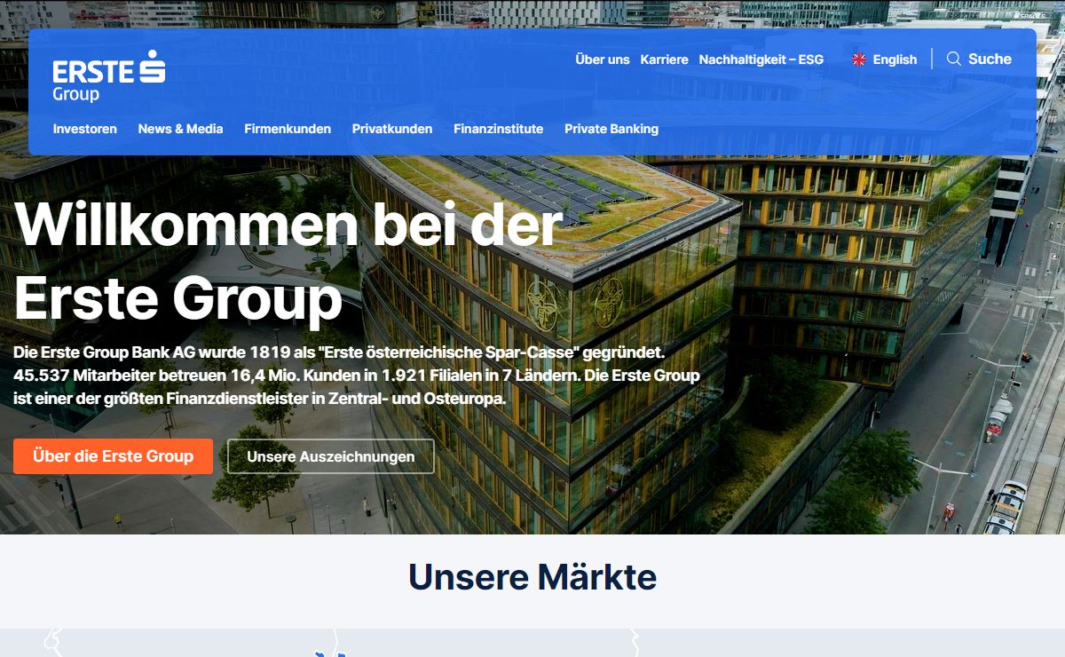 Erste Group - Home | Erste Group Bank AG