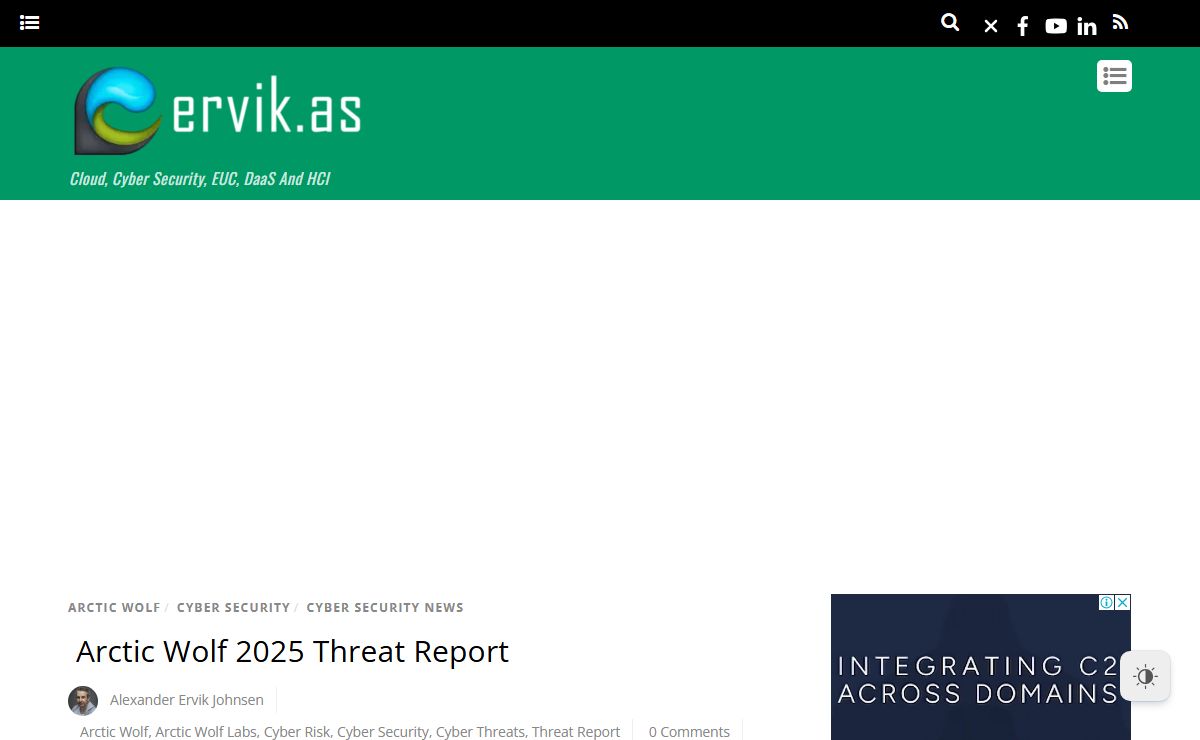 Ervik.as | Cloud, Cyber Security, EUC, DaaS And HCI