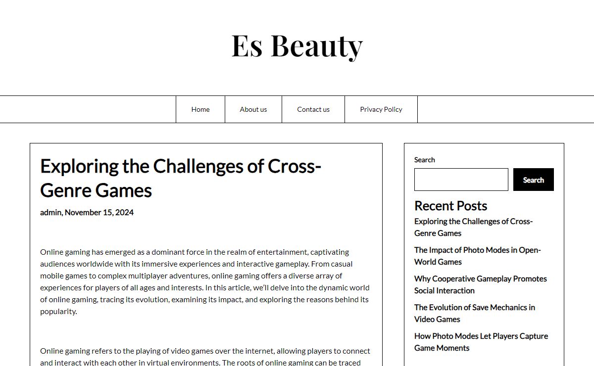 Es Beauty -