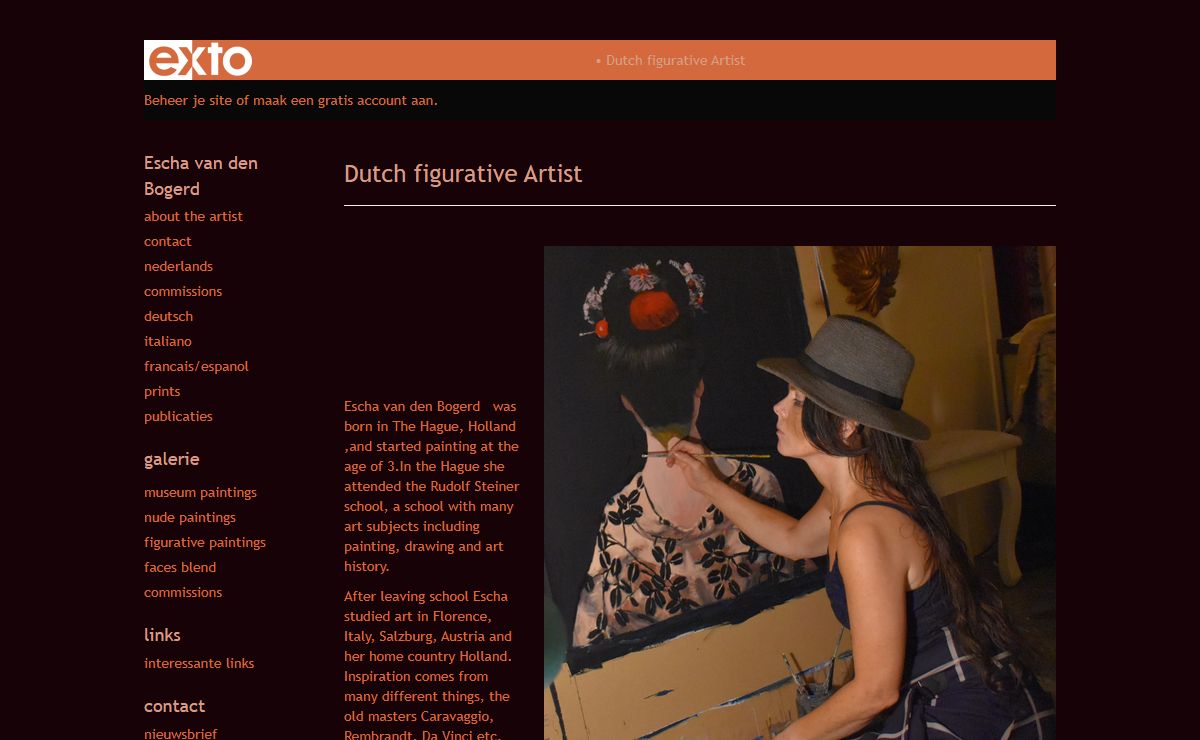 Escha van den Bogerd - Dutch figurative Artist