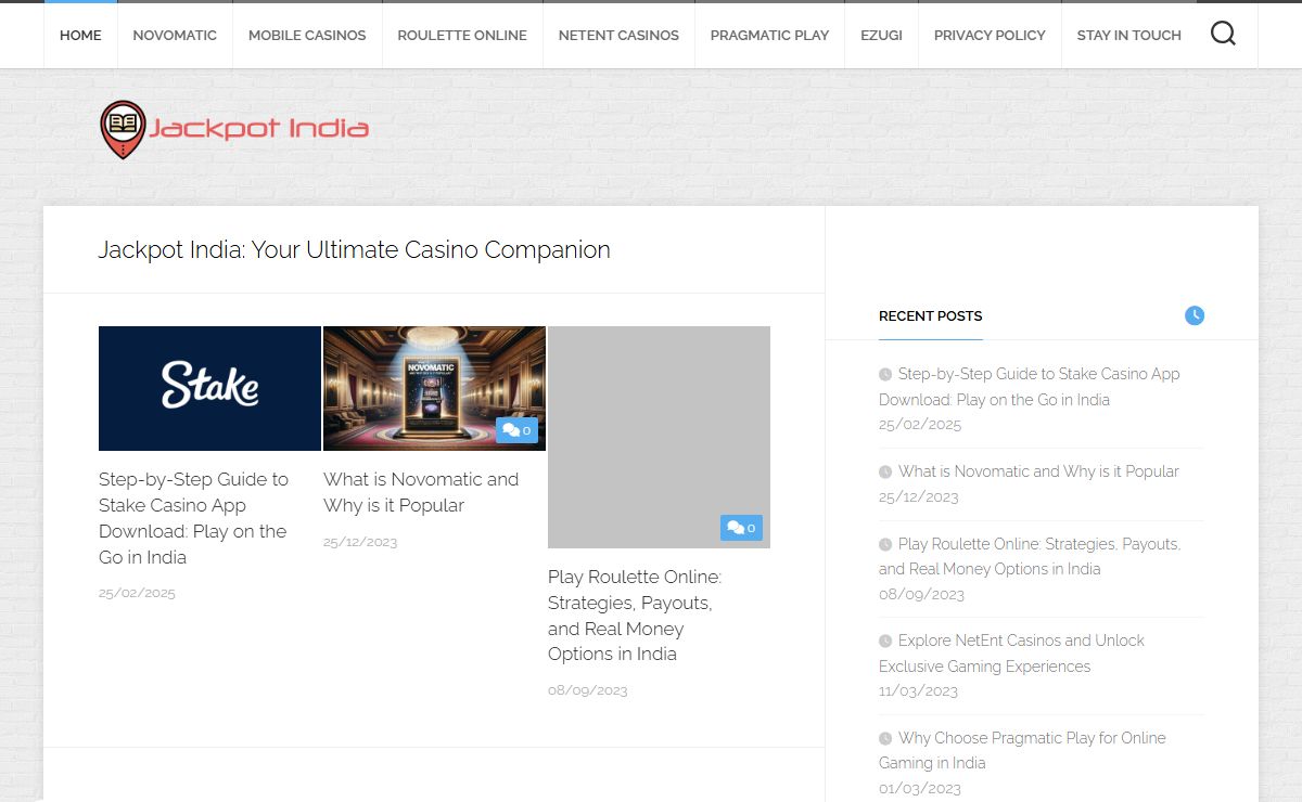 Jackpot India: Your Ultimate Casino Companion : Play Smart, Claim Big Bonuses, and Win Real Money at India’s Best Online Casinos